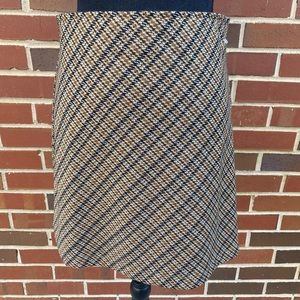 Free People Mini Skirt Size Medium Cross Hatch Pattern